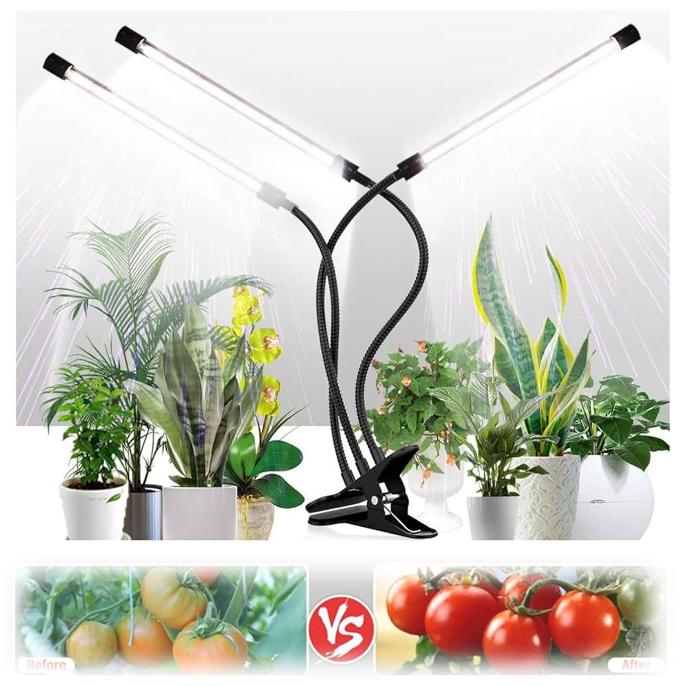 高効率LED植物成長ライト 自動タイミング機能・10段階調光・360°調節可能 f08-85a_1.jpg